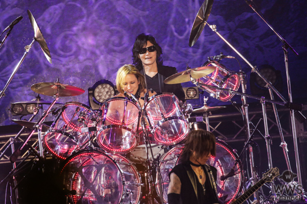 【ライブレポート】YOSHIKIとToshlが手繋ぎ！ X JAPANの名曲が集約された感動ライブにオーディエンスも涙！＜テレビ朝日ドリームフェスティバル2018＞