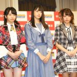 STU48・瀧野由美子、グラドルとの共演に「目のやり場に困るような魅力的な衣装も素敵」！AKB48・久保怜音と『OISOアイドルビーチ2018』記者発表会に登場！
