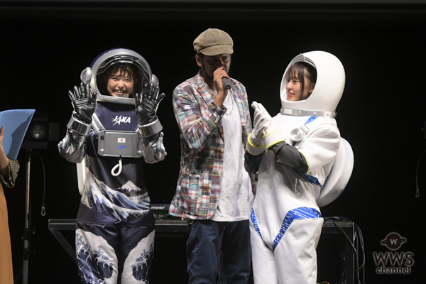 元AKB48 前田亜美、元NMB48 藤江れいなが宇宙服でステージに登場!?＜TiARY TV Fes!! Powered by Tokyo Street Collection＞