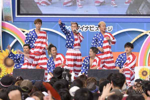 【ライブレポート】DA PUMPがアメリカ色の衣装で『U.S.A.』をパフォーマンス！『めざましサマーライブ2018』に出演！！