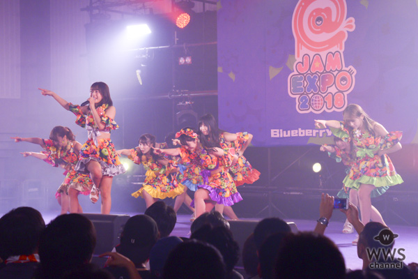 SUPER☆GiRLSが『@JAM EXPO 2018』に出演！『ギラギラ☆Revolution』を含むノンストップのライブパフォーマンス！！