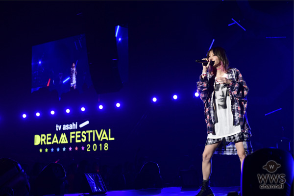 【ライブレポート】LiSAがドリフェス初登場！「女性のみなさんの声がとても新しいです」＜テレビ朝日ドリームフェスティバル2018＞