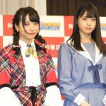 STU48・瀧野由美子、グラドルとの共演に「目のやり場に困るような魅力的な衣装も素敵」！AKB48・久保怜音と『OISOアイドルビーチ2018』記者発表会に登場！