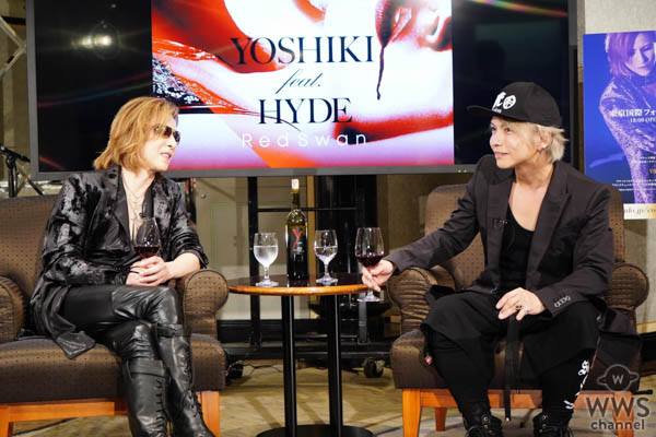 YOSHIKI CHANNELがビッグサプライズ連発の神回に！YOSHIKI feat.HYDE「Red Swan」全編楽曲世界初公開 ！！