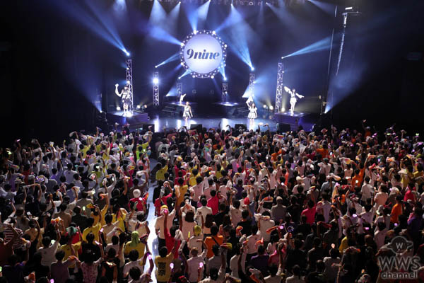 9nine、活動9周年目記念ZeppTOKYOライブで新曲「願いの花」初披露！来年1月単独ライブも発表。
