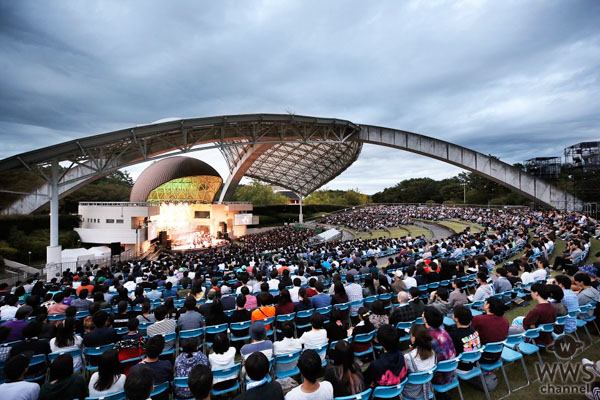 エビ中、全編生バンド演奏での野外ワンマンコンサート『ちゅうおん』大盛況！