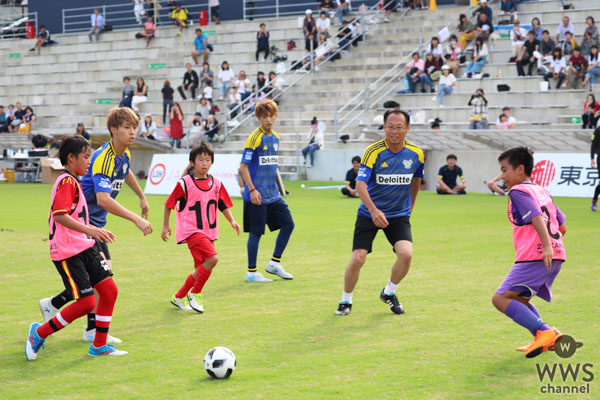 EXILE ÜSA、小学生のフットサル大会「EXILE CUP」の決勝大会が開催！エキシビジョンマッチではDream Ayaが見事な逆転ゴール！