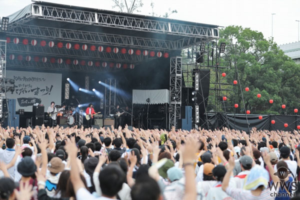 KANA-BOON、地元大阪・堺での「ただいまつり！」で凱旋ライブ大成功！