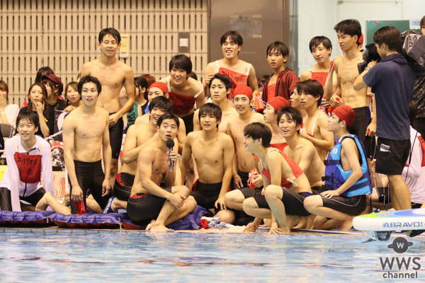 BOYS AND MEN 、ボイメンファミリーがガチで闘った水泳大会開催！ 試合最後は念願の“ドーム”に向けて力を合わせて全グループ一致団結！