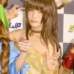 人気コスプレイヤー・五木あきらが「G123.jp」のキャンペーン発表会に登場！