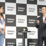 池田美優がセクシーな“腹チラ衣装”で「Galaxy Note9 発売記念イベント」に出席！