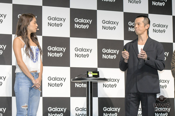 池田美優がセクシーな“腹チラ衣装”で「Galaxy Note9 発売記念イベント」に出席！