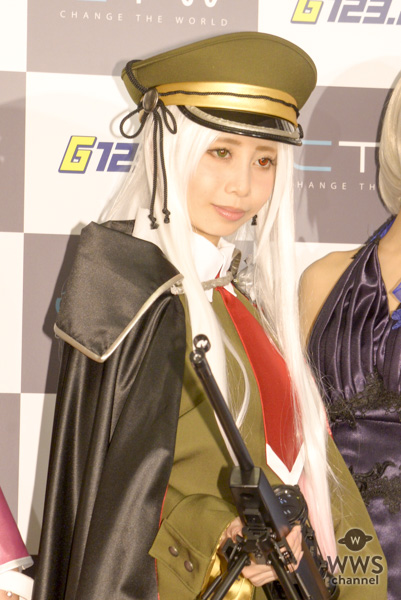 人気コスプレイヤー・五木あきらが「G123.jp」のキャンペーン発表会に登場！