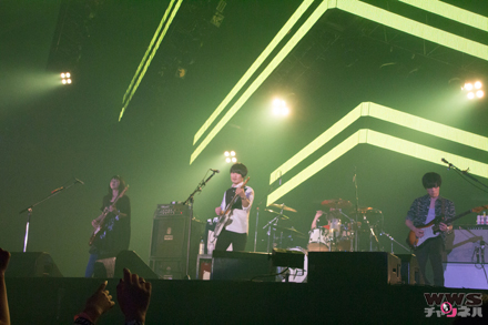 【ライブレポート】Base Ball Bear (ベースボールベアー)がEARTH STAGEに登場！COUNTDOWN JAPAN 14/15