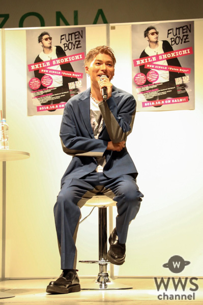 EXILE SHOKICHI、自身の誕生日に開催したリリースイベントでファンにソロツアーを宣言！