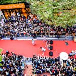 スカパラ、大阪城ホールの前哨戦として梅田でストリートライブ開催！