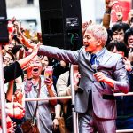 スカパラ、大阪城ホールの前哨戦として梅田でストリートライブ開催！