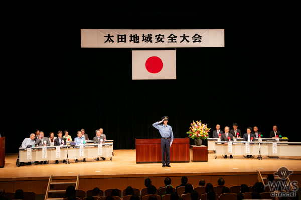 超特急・リョウガ、太田市一日警察署長に任命！太田地域へ防犯意識の向上を呼びかける！！