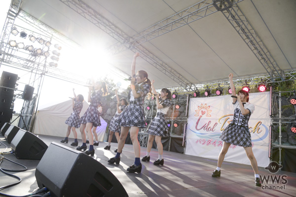 【ライブレポート】ラストアイドルが「OISOアイドルビーチ2018」で4thシングル『Everything will be all right』を披露！LaLuce/Love Cocchi/シュークリームロケッツの3ユニットが出演！！　