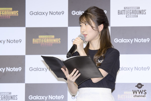 元AKB48・石田晴香が「Galaxy Championship 発表会」のMCに登場！