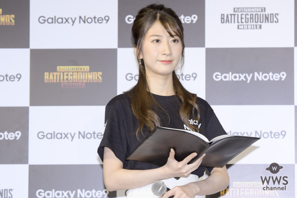 元AKB48・石田晴香が「Galaxy Championship 発表会」のMCに登場！