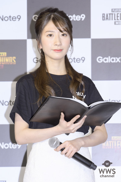 元AKB48・石田晴香が「Galaxy Championship 発表会」のMCに登場！