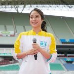 約1500人の前で広瀬アリスがスターターにチャレンジ！「明治安田生命 Jリーグウォーキング in SAITAMA」開催レポート