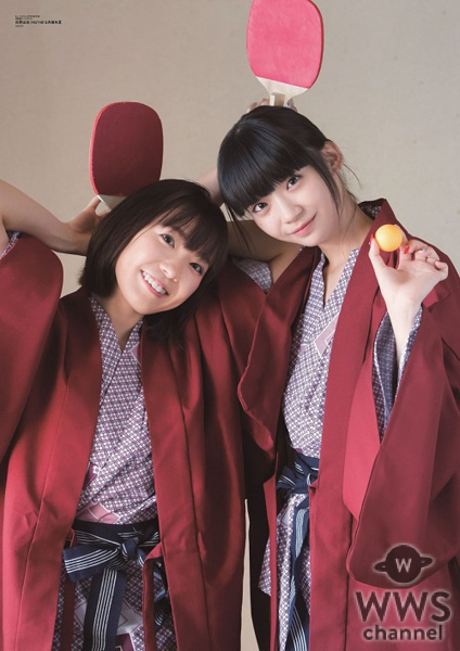 NGT48・荻野由佳＆斉藤朱夏が「B.L.T.12月号」で2ショット初表紙!! 親友コンビ “ゆかとしゅか”の温泉ふたり旅！