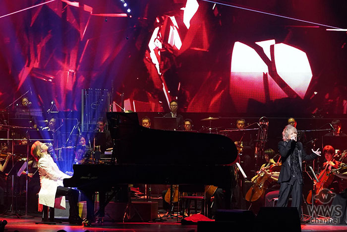 「YOSHIKI CLASSICAL 2018」オーケストラを従えYOSHIKI feat. HYDEが魅せた荘厳な『Red Swan』！演奏直後からSNSには歓喜のコメント殺到！！