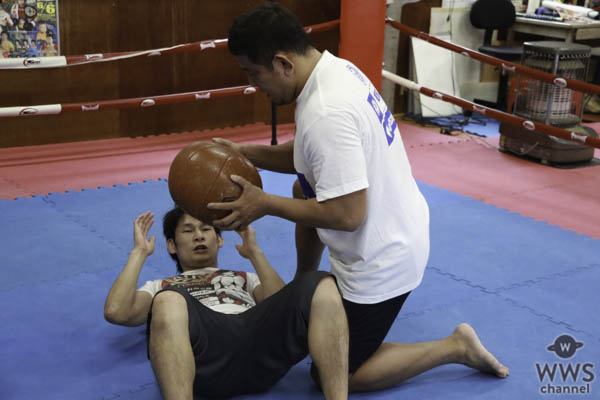 永田裕志と町田光が12月9日のvsチャンヒョン・リー戦に向けて特訓！！