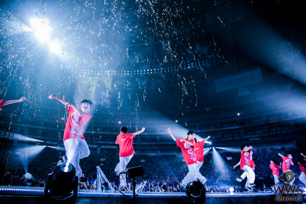 EXILE福岡 ヤフオク!ドーム公演にて 熊本、岩手の子ども達91名による「チームRising Sun Project」と共演！観客4万3000人の前で「Rising Sun」をパフォーマンス！！