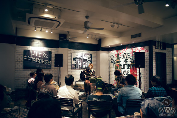 Rihwaの4年半ぶりとなる2nd Album「WILD INSIDE」のリリースを記念した、Rihwa×J.S. BURGERS CAFEスペシャルコラボライブが開催！！