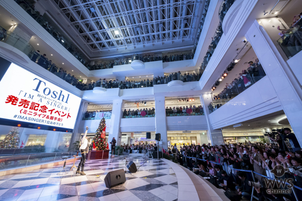 X JAPAN Toshl、アルバムリリースイベントを都内で開催！来年1月のドラマ主題歌も決定！