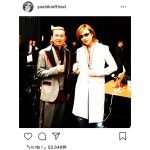 X JAPAN YOSHIKIとDA PUMP ISSAが「いいねポーズ」で2ショット！「YOSHIKIさんも一緒に踊っちゃったりして」と期待の声も！？