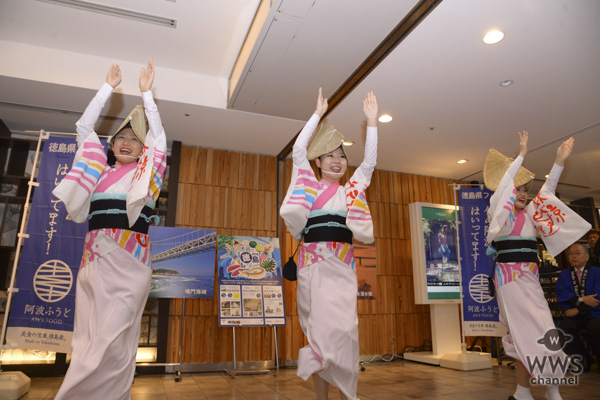 STU48・三島遥香、矢野帆夏が「渋谷 de 阿波おどり」に参加！三島「この秋は渋谷で徳島を楽しんでなー」と徳島弁でPR！