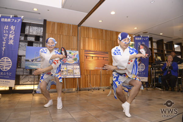 STU48・三島遥香、矢野帆夏が「渋谷 de 阿波おどり」に参加！三島「この秋は渋谷で徳島を楽しんでなー」と徳島弁でPR！