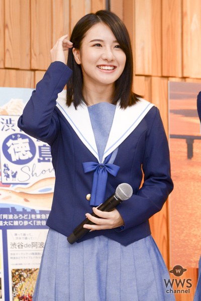 STU48・三島遥香、矢野帆夏が「渋谷 de 阿波おどり」に参加！三島「この秋は渋谷で徳島を楽しんでなー」と徳島弁でPR！