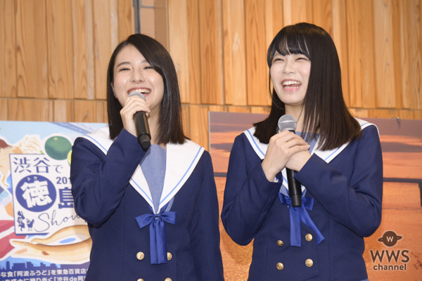 STU48・三島遥香、矢野帆夏が「渋谷 de 阿波おどり」に参加！三島「この秋は渋谷で徳島を楽しんでなー」と徳島弁でPR！