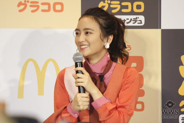 女優・岡田結実のマクドナルド会見に蝶野正洋が乱入！タッグで新商品をPR！