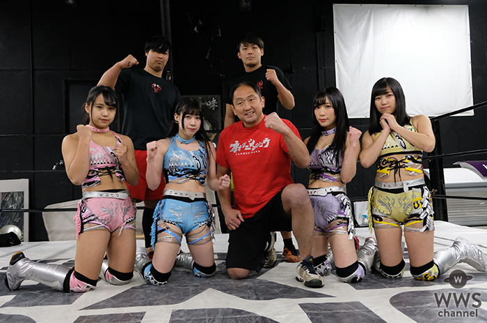 アップアップガールズ（プロレス）がZERO1大谷晋二郎とプロレス女祭り公開練習実施！！