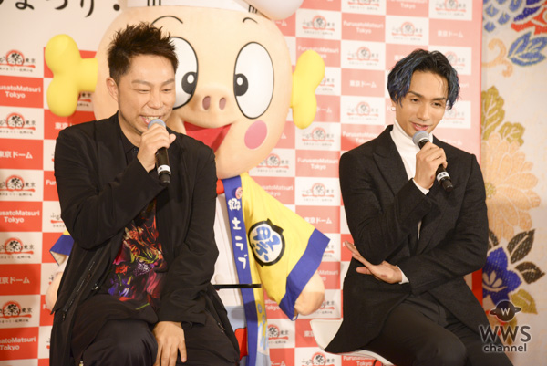 EXILE ÜSA、TETSUYA、橘ケンチが『ふるさと祭り東京2019』記者発表会に登場！