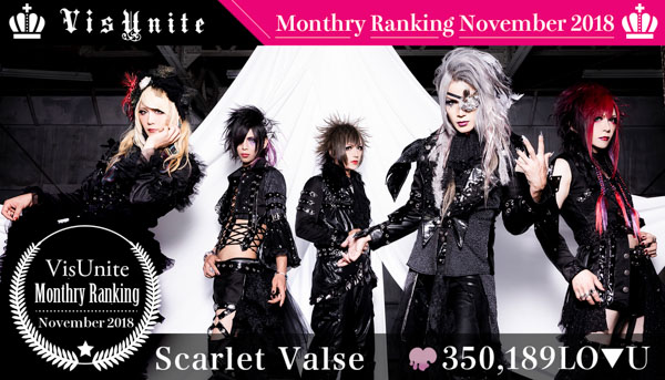 バーティカルプラットフォーム「VisUnite」、11月度マンスリーランキングの結果を公開！！