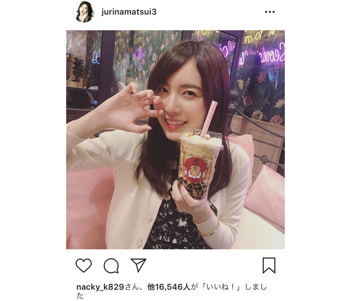 SKE48・松井珠理奈、半年振りのインスタ更新！タイ・バンコクで「インスタ映え」100連発！！