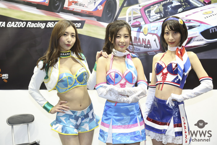 新人グラドル・高坂ゆかりらが「CABANA」ブースを彩る！＜東京オートサロン2019＞