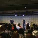 百花（元NMB48木下百花）とプロインタビュアー吉田豪氏とのトークイベントが大阪で開催。百花によるアコースティックギター弾き語り披露も！