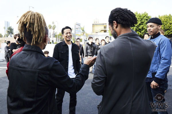 三代目JSB・今市隆二、EXILE HIRO、MAKIDAIが「EXPG STUDIO」LA校を訪問！