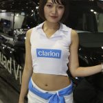 泉夢花、Clarion（クラリオン）のブースで健康的スタイルを披露！＜東京オートサロン2019＞