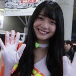 【動画】MFGエンジェルス山口はのん(夢アド)が東京オートサロン2019でTwitter企画 始動！抽選で１名に車の窓拭きサービス？！
