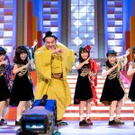 まねきケチャ、NHK福祉大相撲に登場！竜電関と「U.S.A.」を披露！