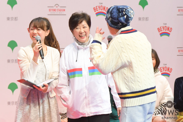 小池都知事、仮面女子・猪狩ともかにパラリンピック参加を促す！パラカヌーにも挑戦！！＜BEYOND STADIUM＞